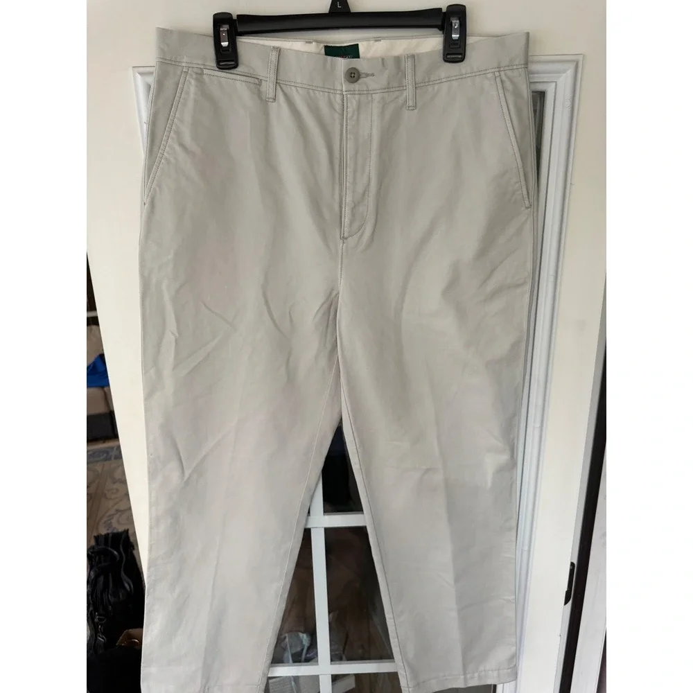 J Crew classic chino men 34x30 cotton twill Pants office casual golf work